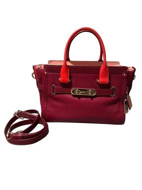 Coach Swagger 27 Colorblock Satchel